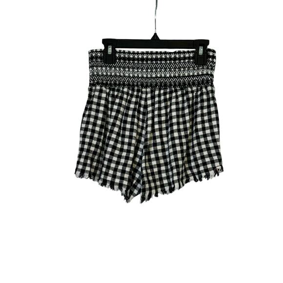 Rewash black white checks pull on shorts size Medium - Picture 9 of 13